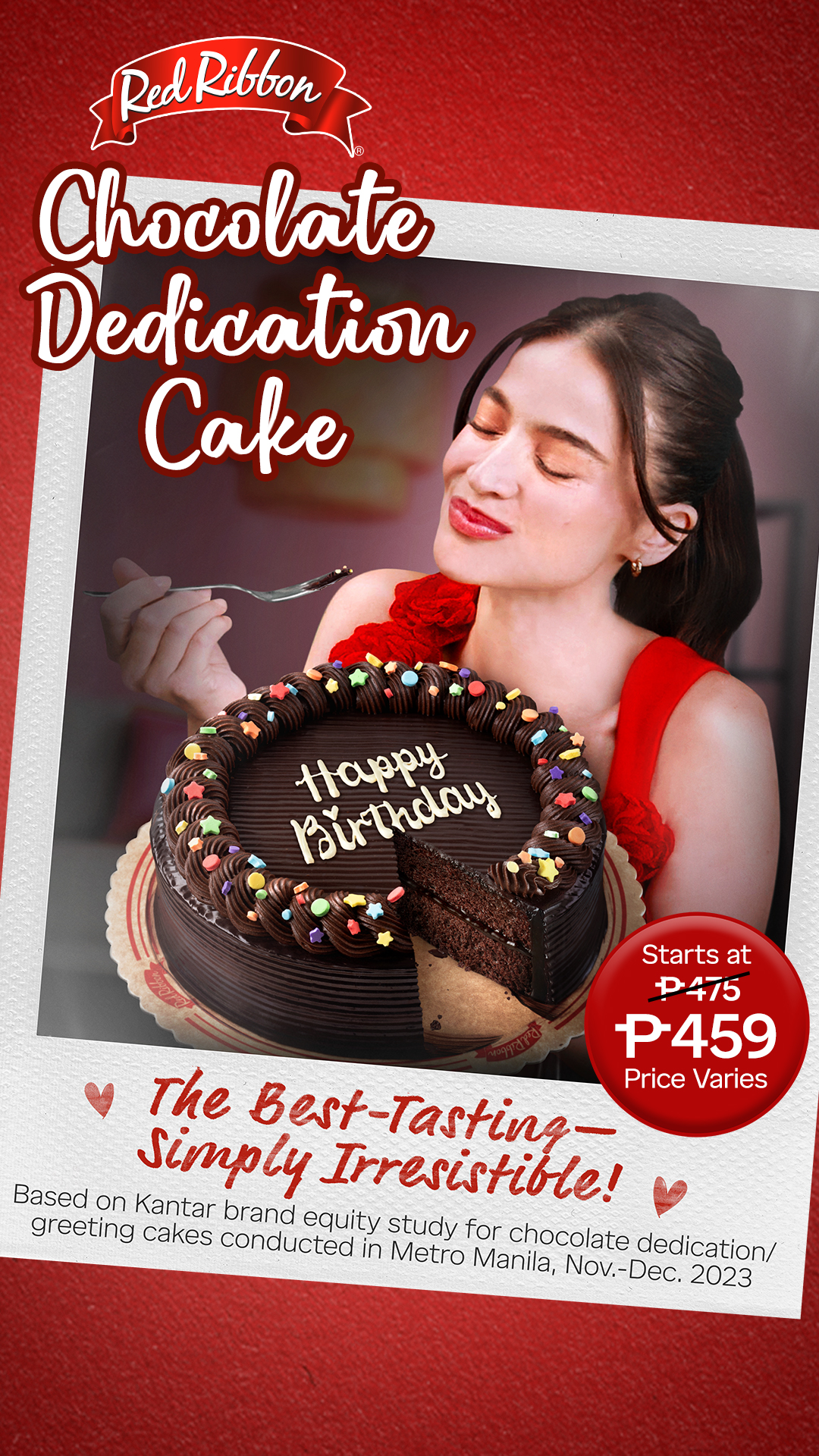 Red Ribbon Bakeshop Facebook ad from Jul 1, 2026