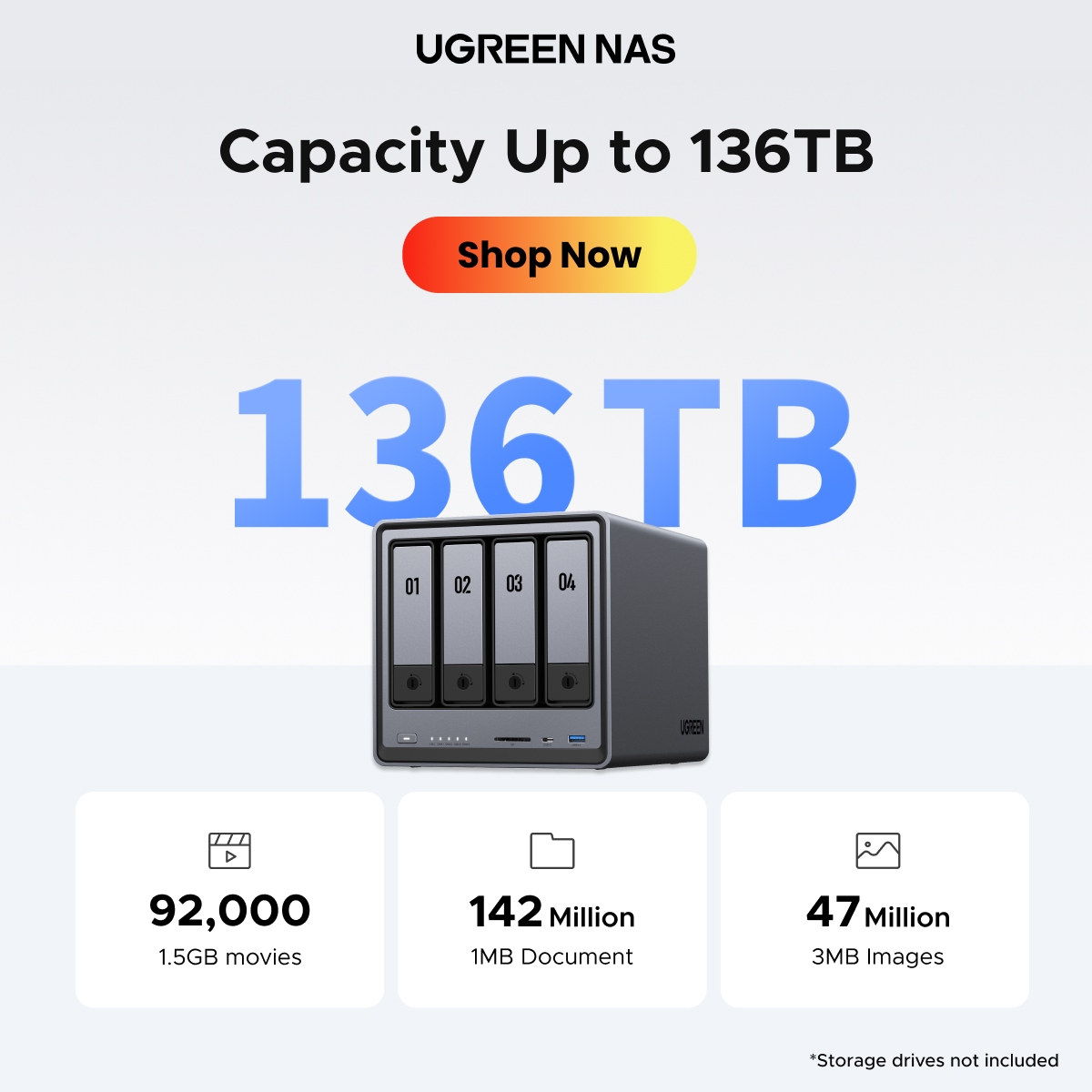 UGREEN NASync Facebook ad