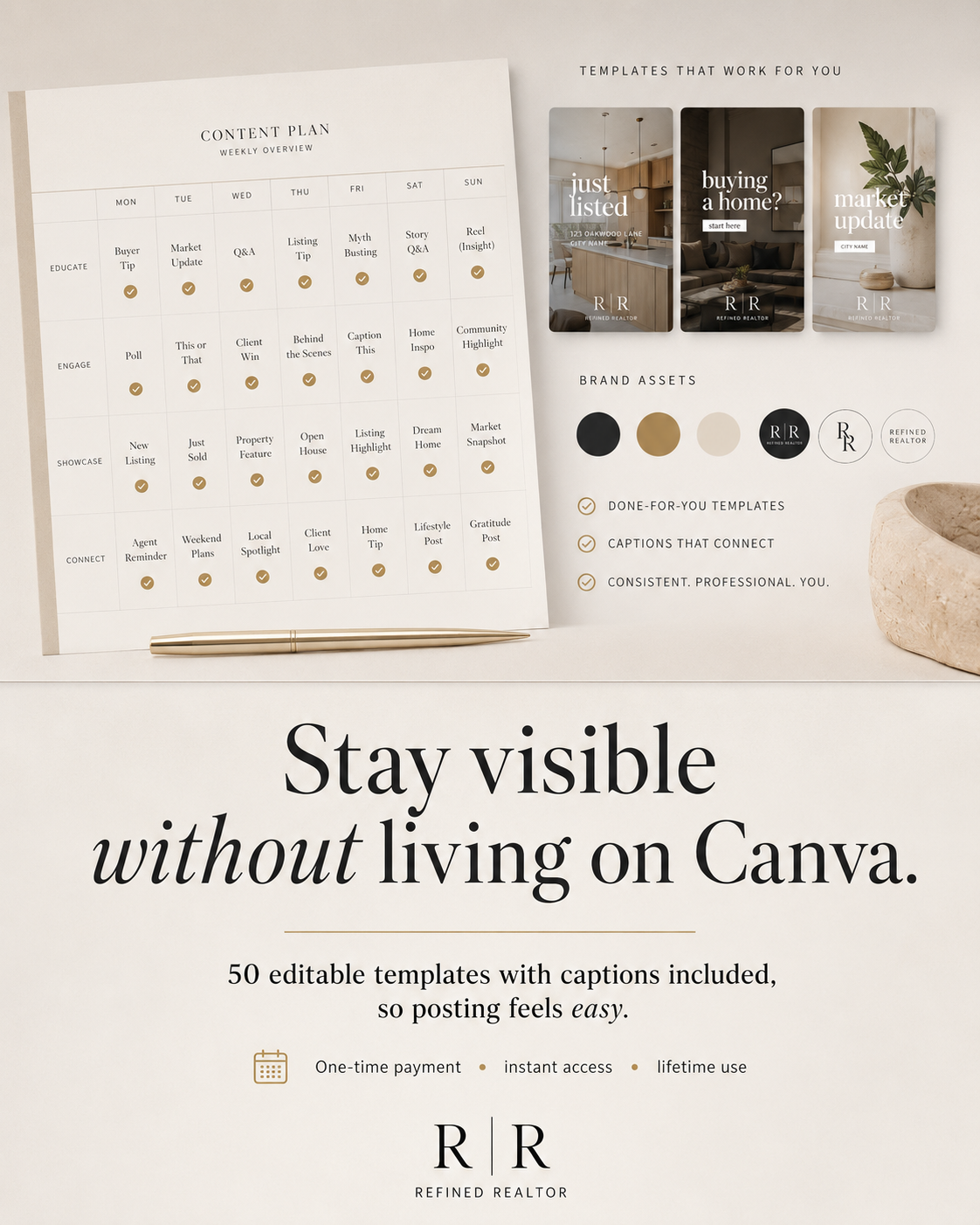 Refined Realtor Facebook ad