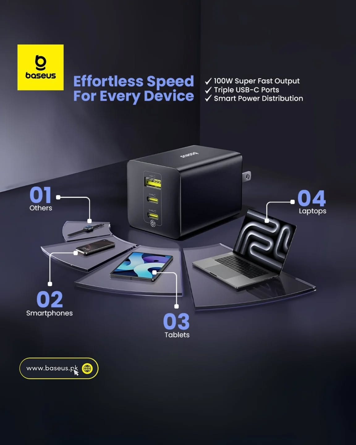 Baseus Pakistan Facebook ad