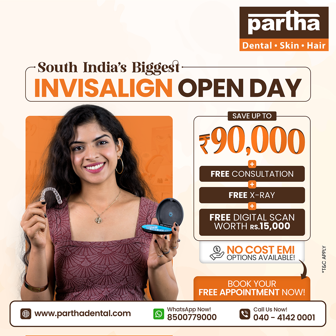 Partha Dental Skin Hair Clinic Facebook ad