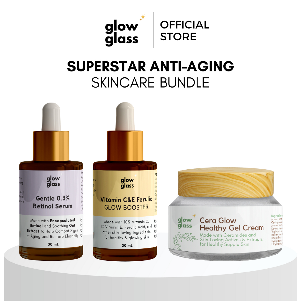 Glow Glass Beauty Facebook ad: Why our serum?