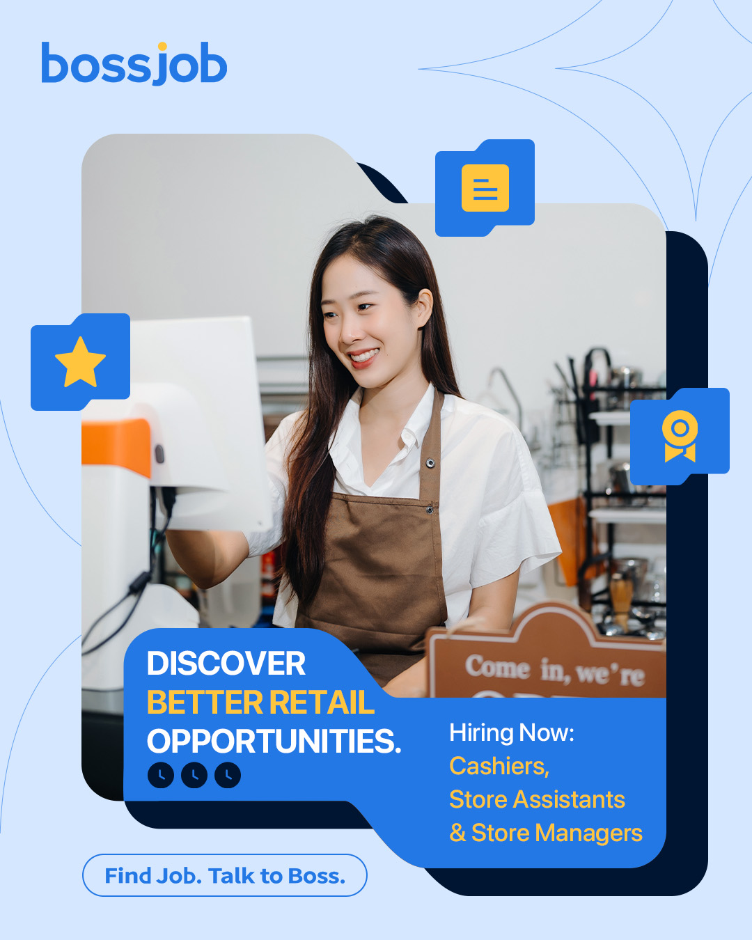 Bossjob Malaysia Facebook ad: bossjob: Chat & Job Search