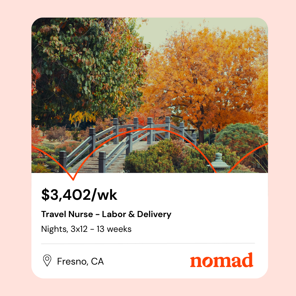 Nomad Health Facebook ad: Sign up to view exact shift rates, stipends…