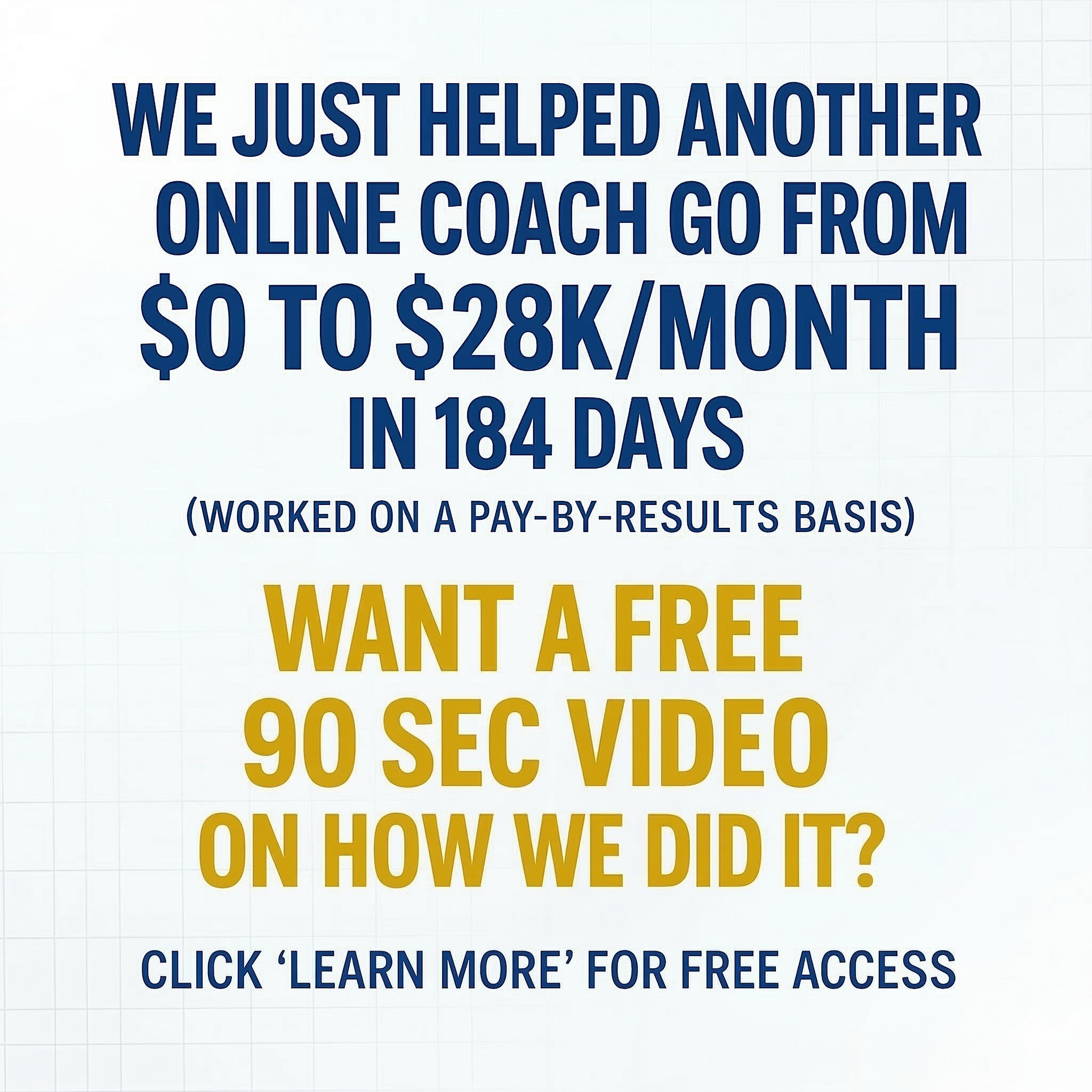 Jack Bly Coaching Facebook ad