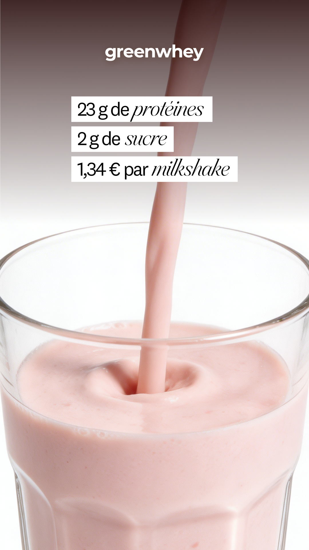 greenwhey Facebook ad