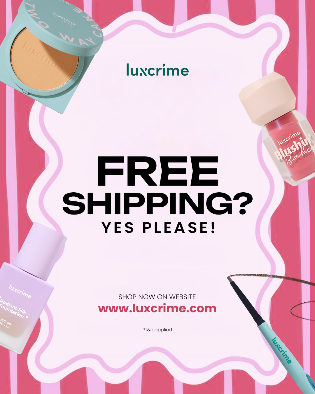 Luxcrime Facebook ad