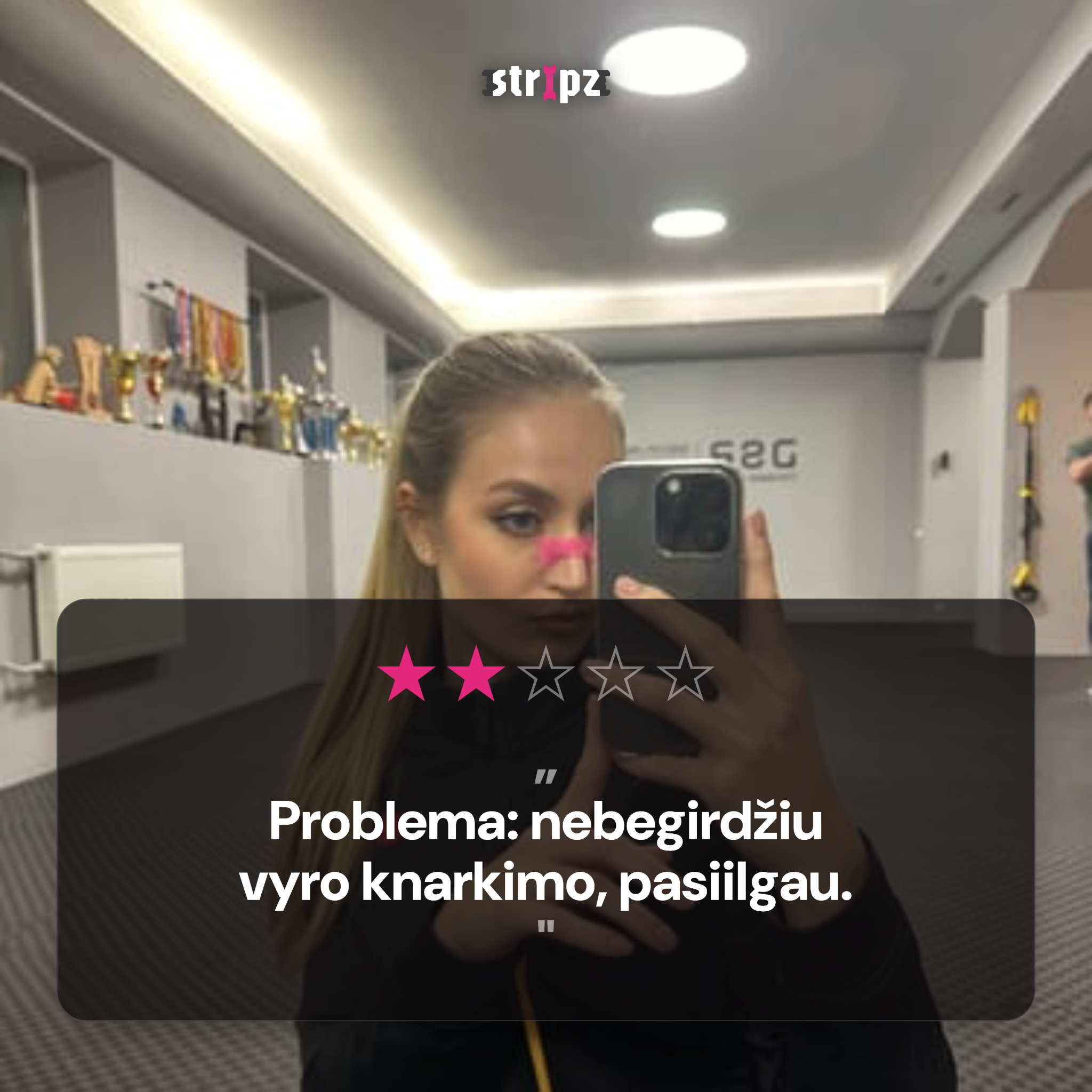 Stripz Facebook ad