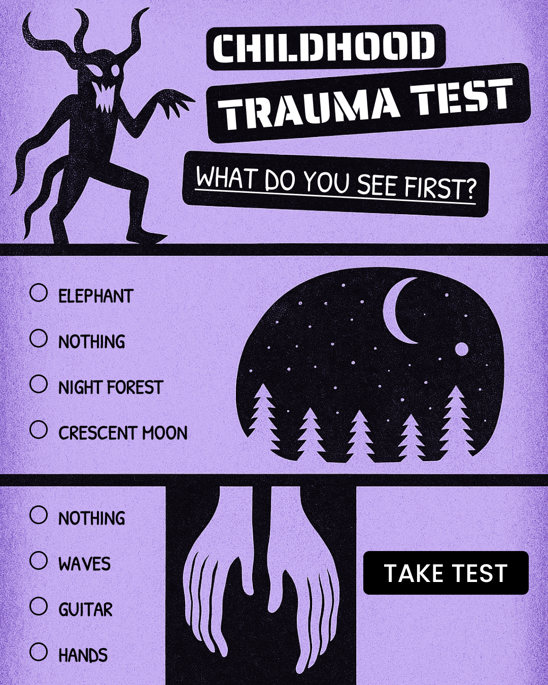 Overcome Trauma with Brain Training Facebook ad: Manage your trauma with brain training