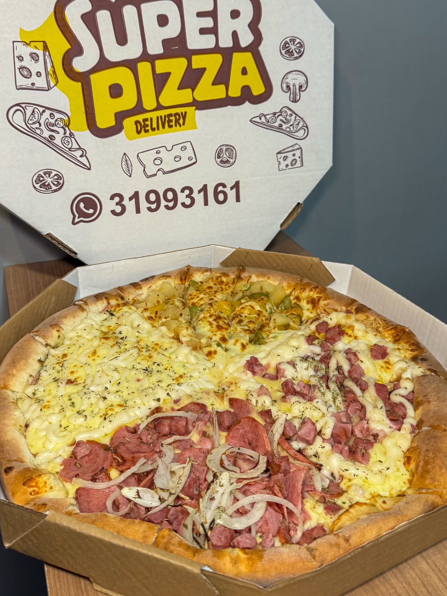 Super Pizza Chapecó Facebook ad