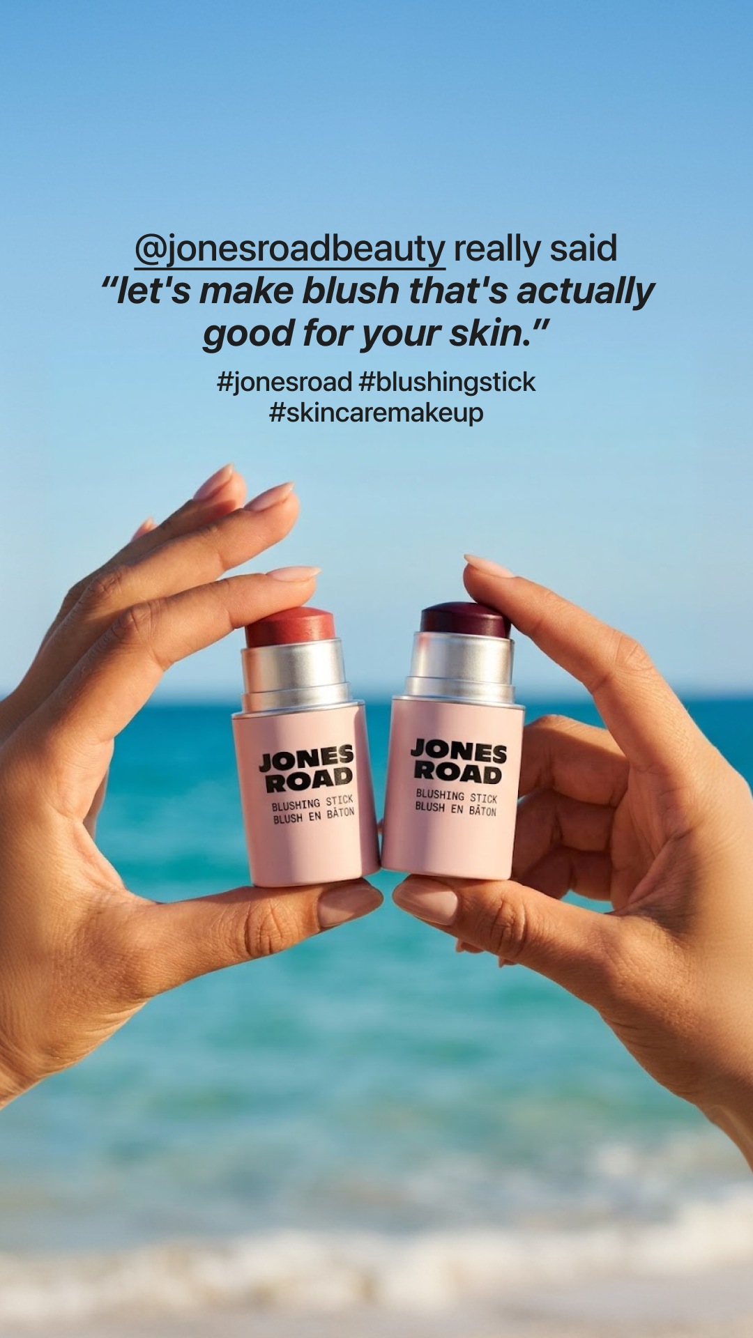 Jones Road Beauty Facebook ad
