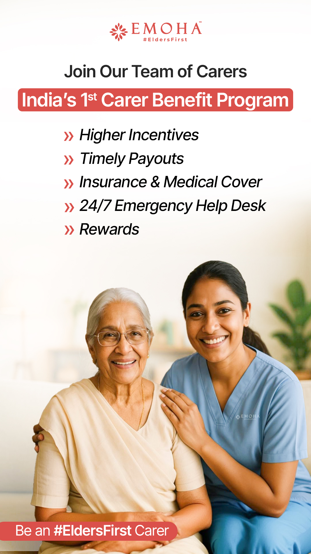 Emoha Elder Care Facebook ad