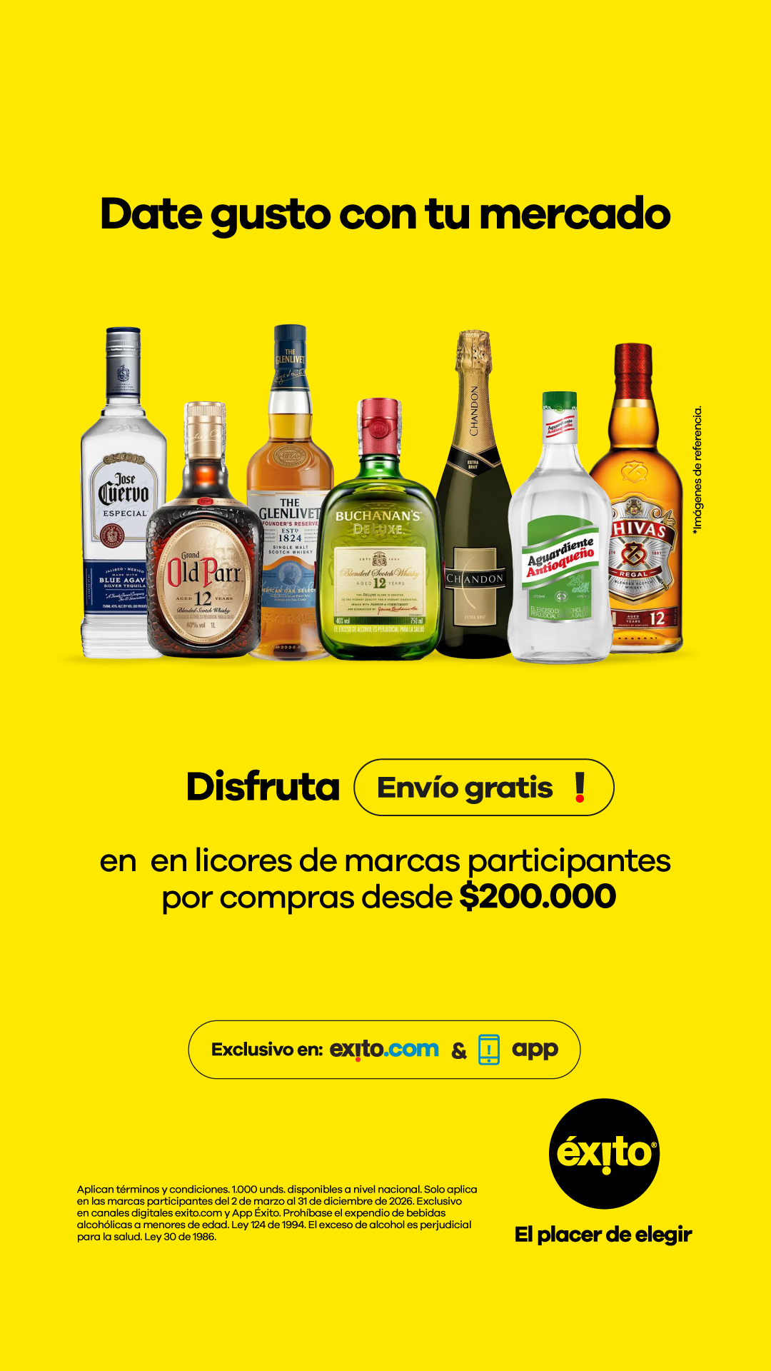 Éxito Facebook ad
