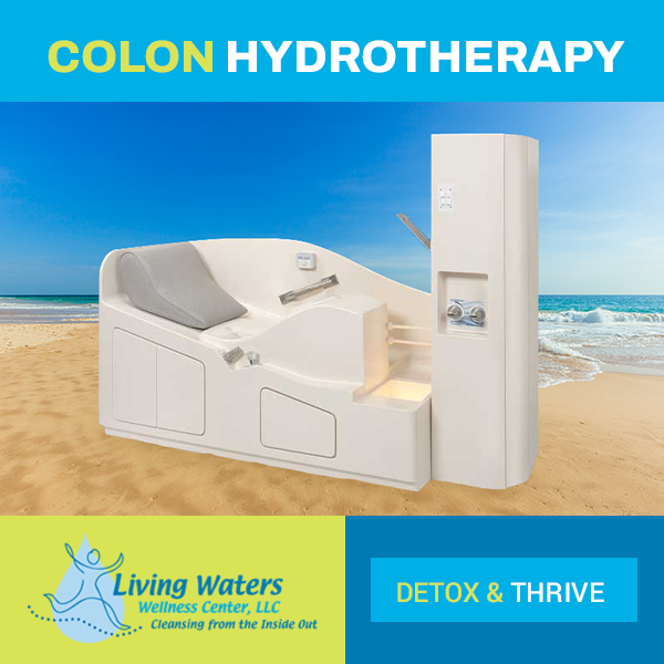 Living Waters Wellness Center Facebook ad from Aug 29, 2025