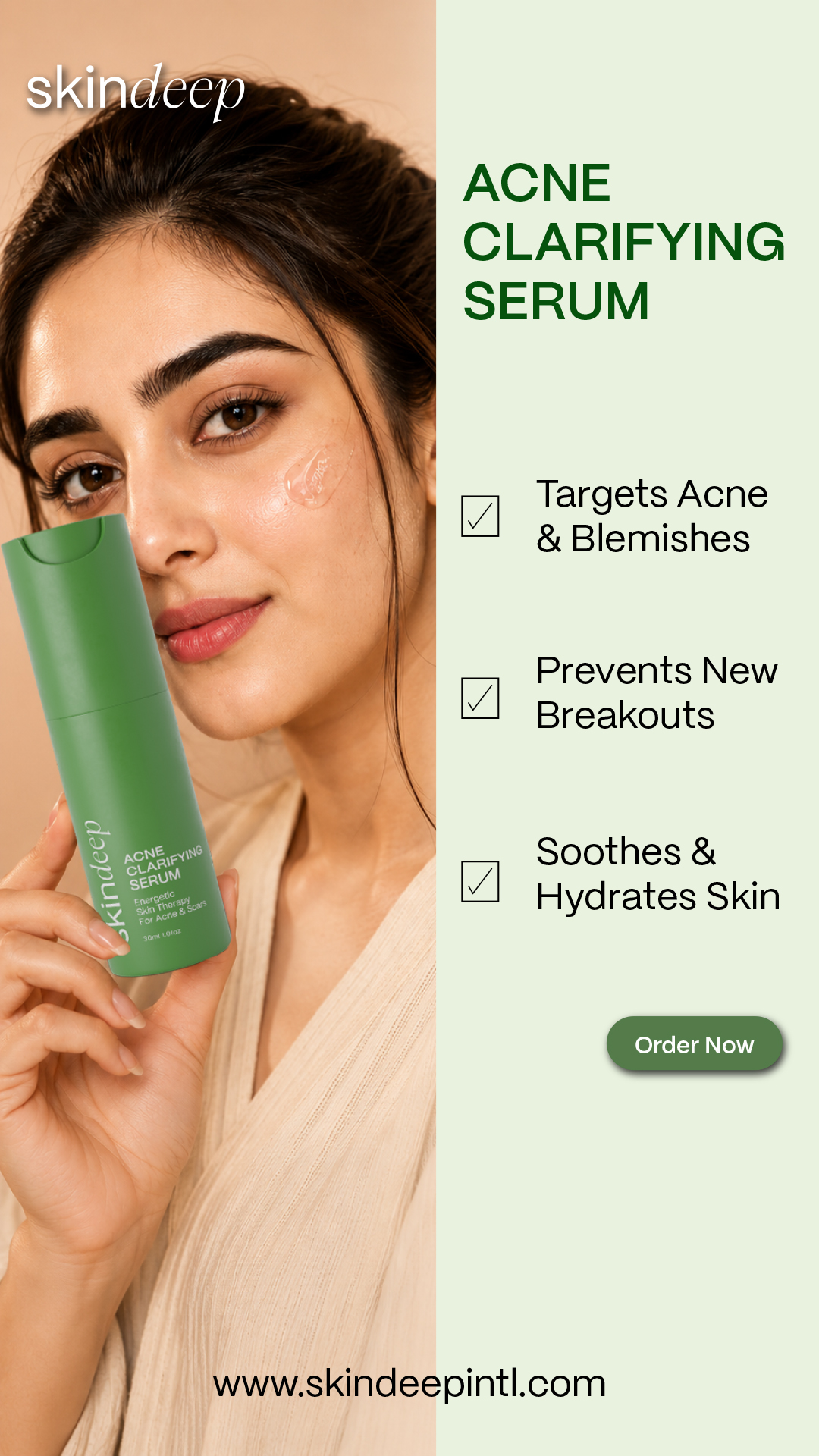 Skin Deep Facebook ad