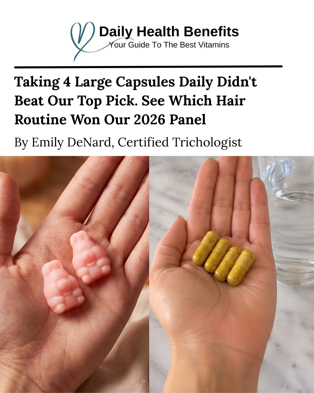 Certified Trichologist & Scalp Specialist Emily DeNard, Emunah Beauty Facebook ad
