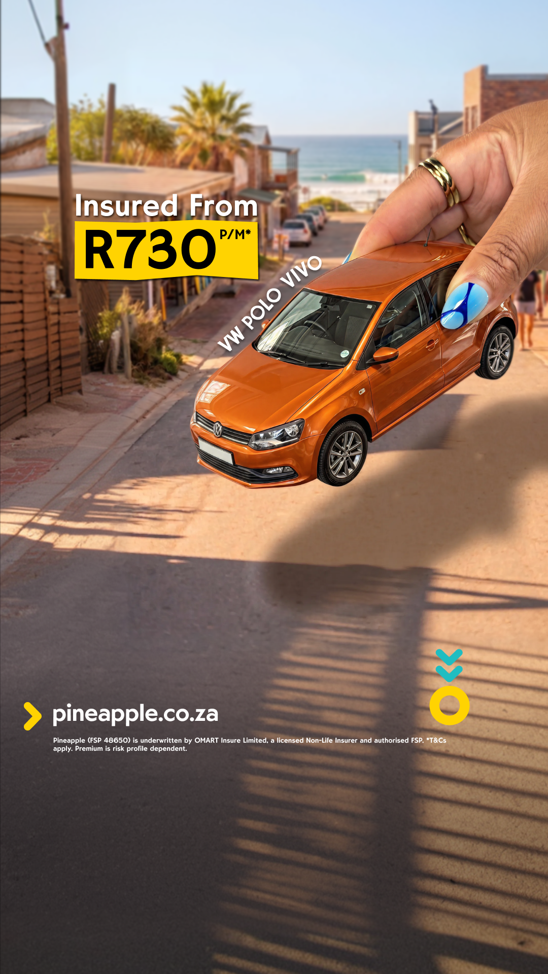 Pineapple Facebook ad