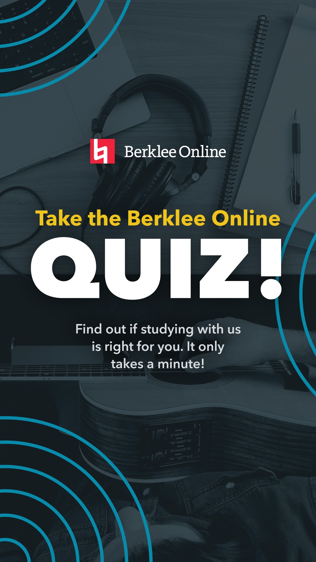 Berklee Online Facebook ad