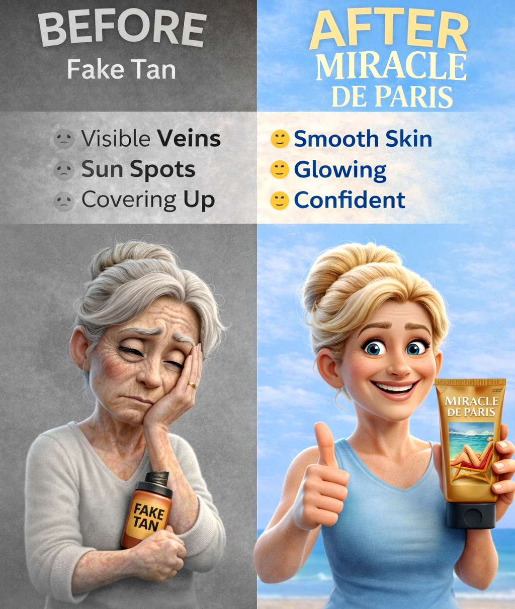 Miracle de Paris Facebook ad