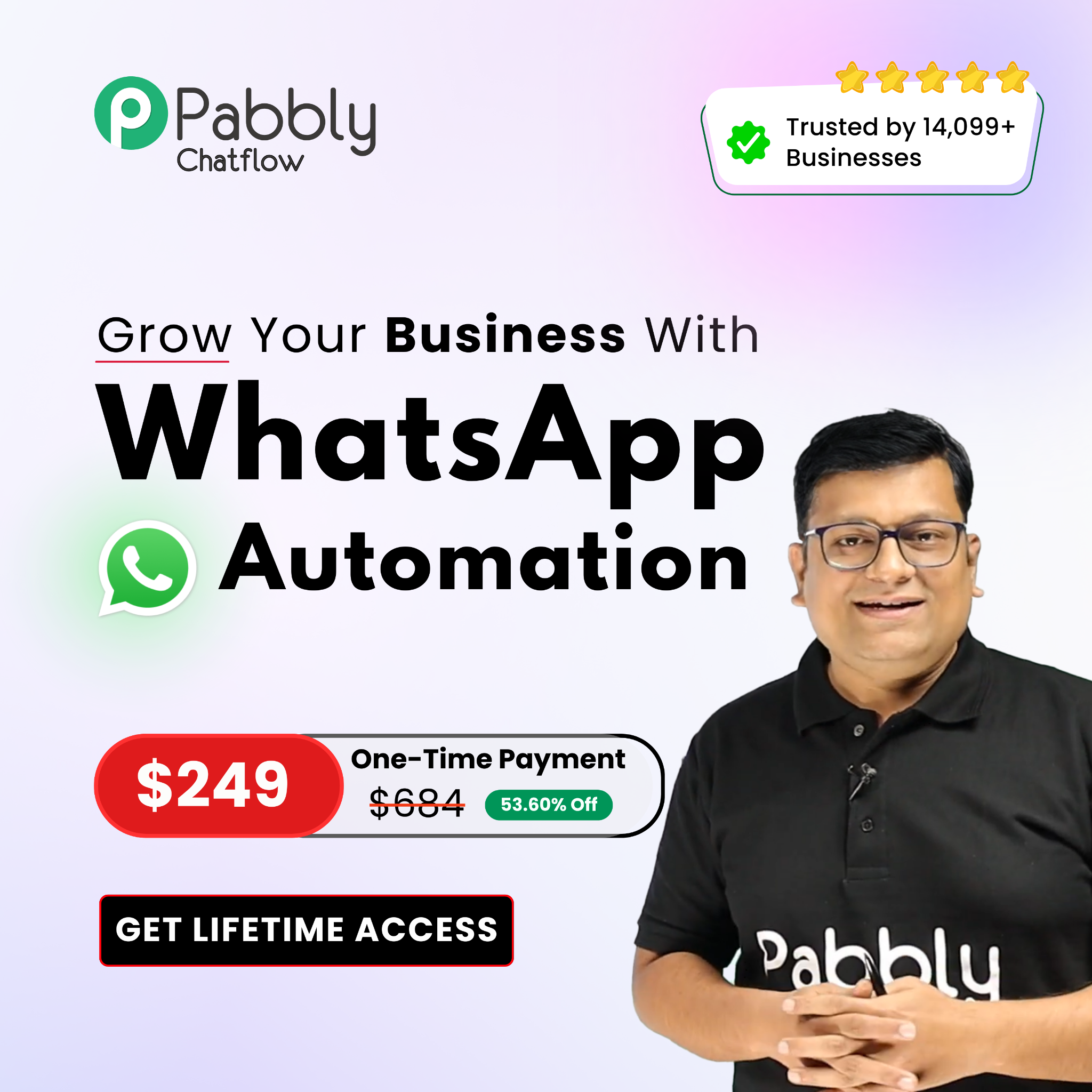 Pabbly Chatflow Facebook ad