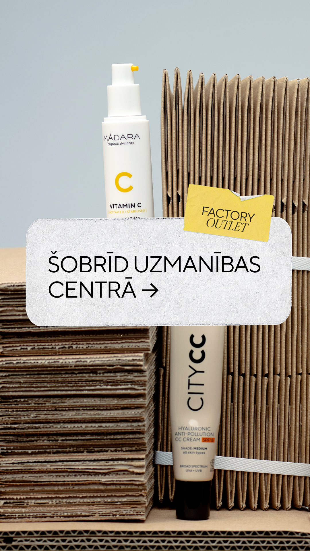 Mádara Organic Skincare Facebook ad
