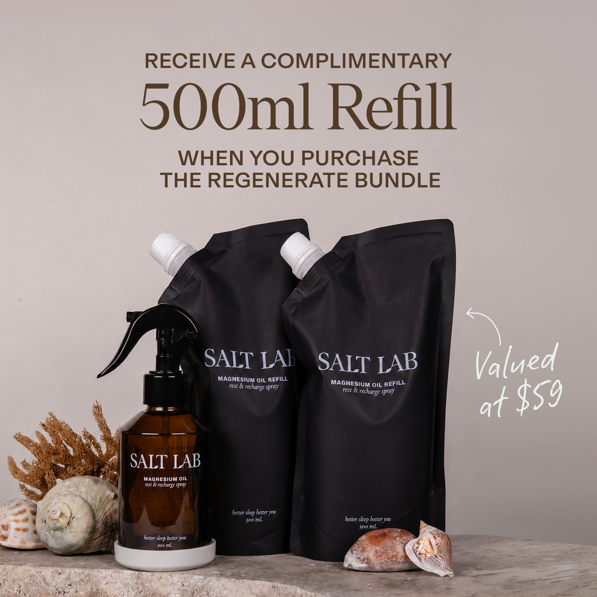 Salt Lab Facebook ad