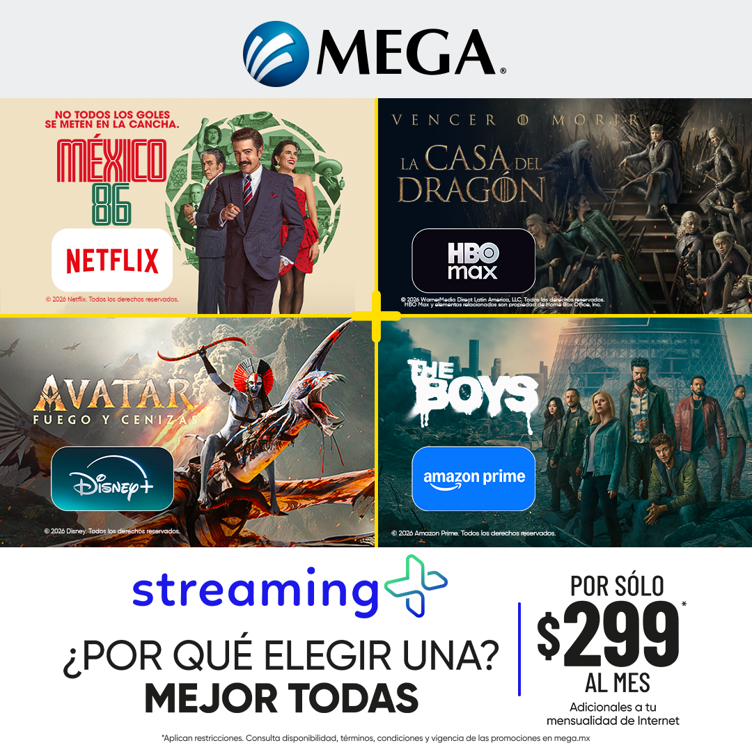 Megacable, Conectamos tu vida Facebook ad