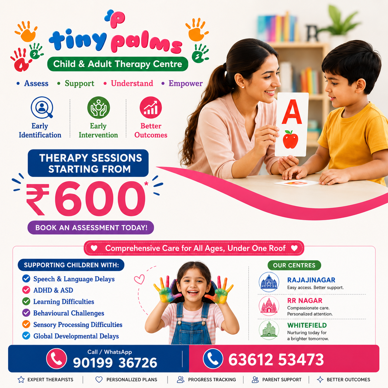 Tiny Palms Child & Adult Therapy Centre Facebook ad