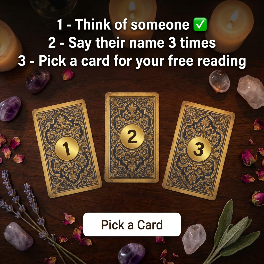 Readings by Mia Facebook ad