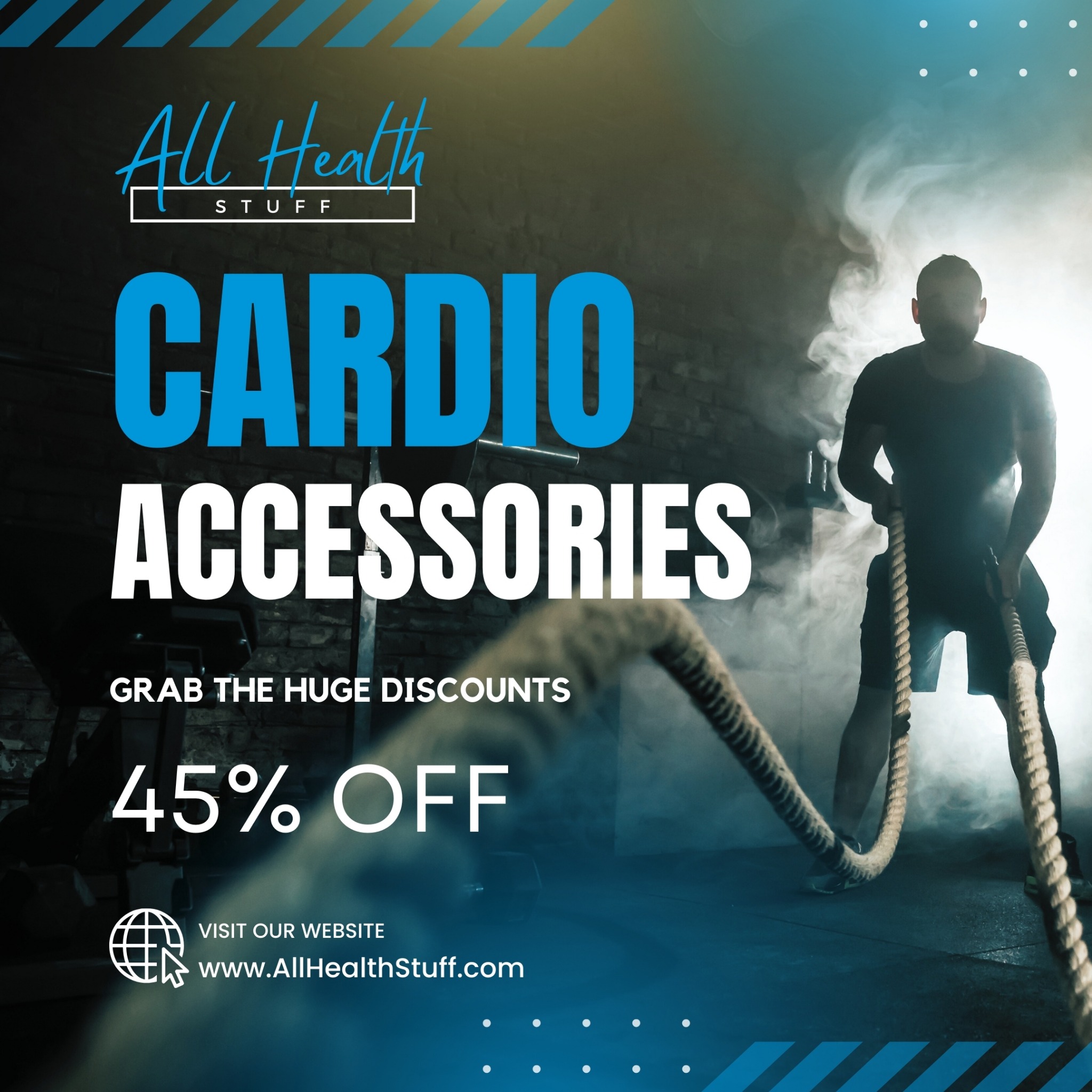 Allhealthstuff.com Facebook ad: Grab Huge Discounts!