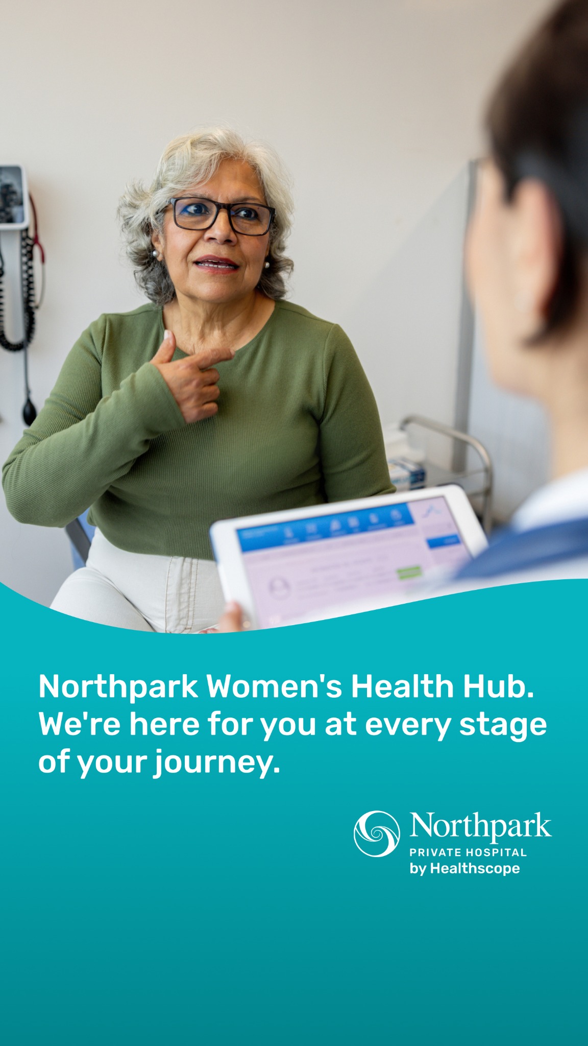 Northpark Private Hospital Facebook ad from Sep 3, 2025