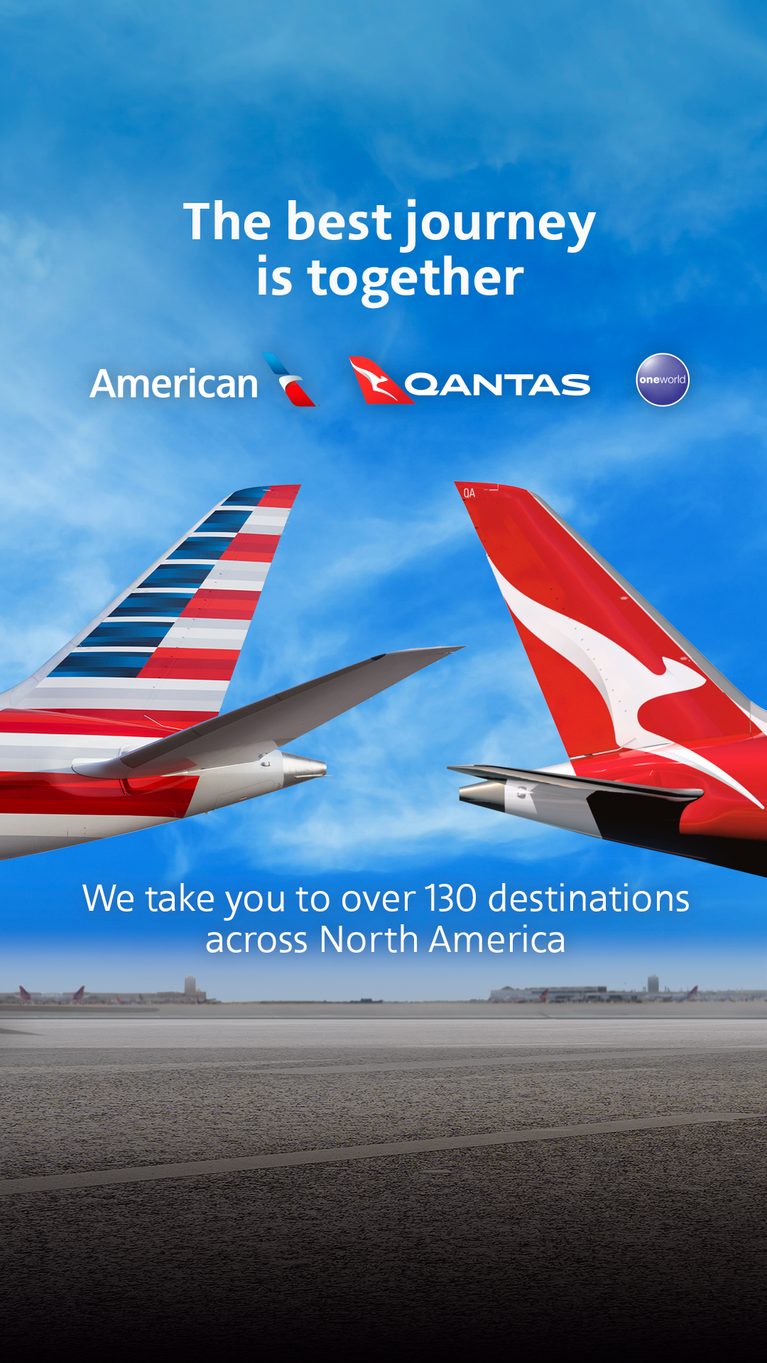 American Airlines Facebook ad