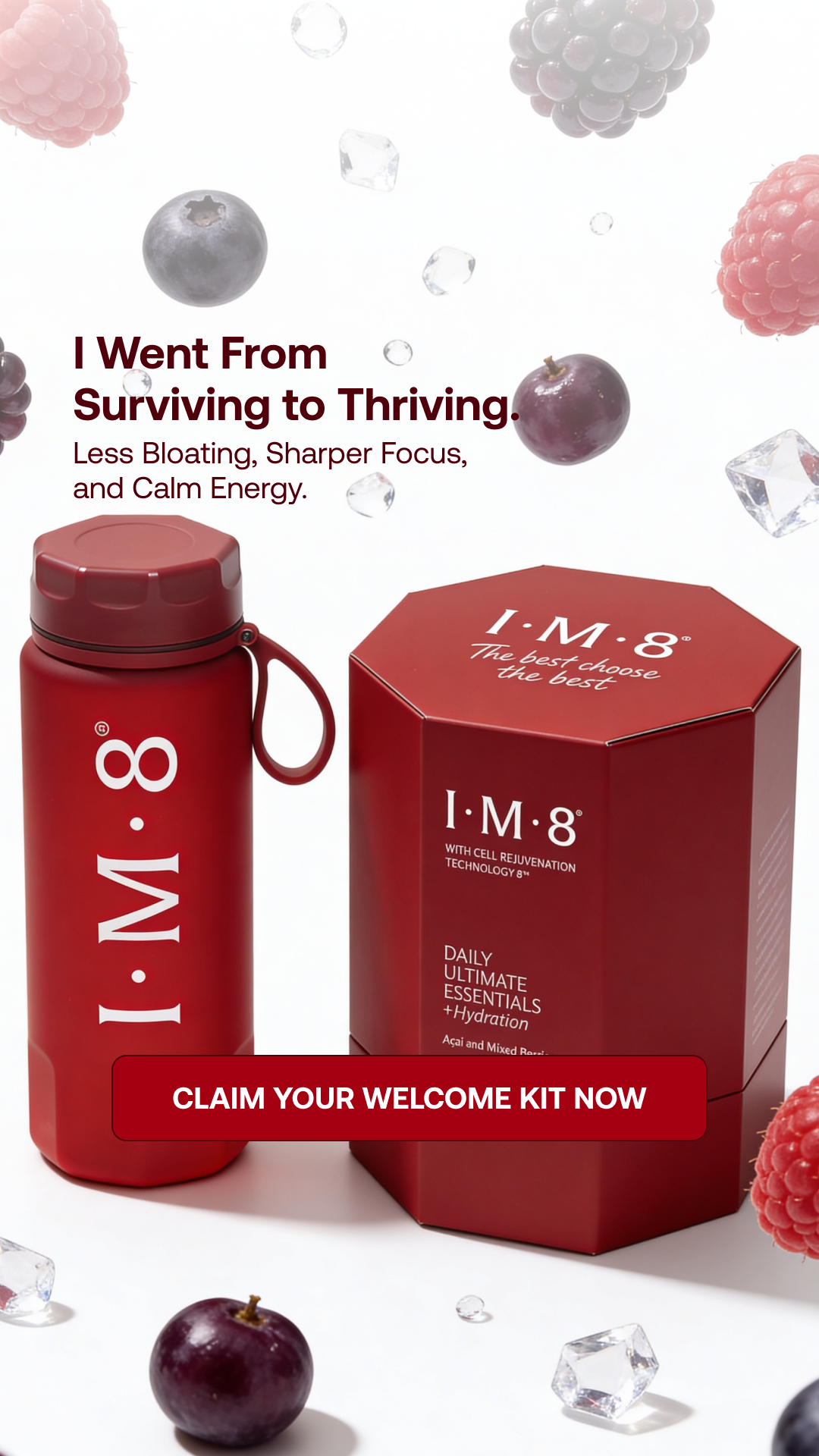 IM8 Health Facebook ad