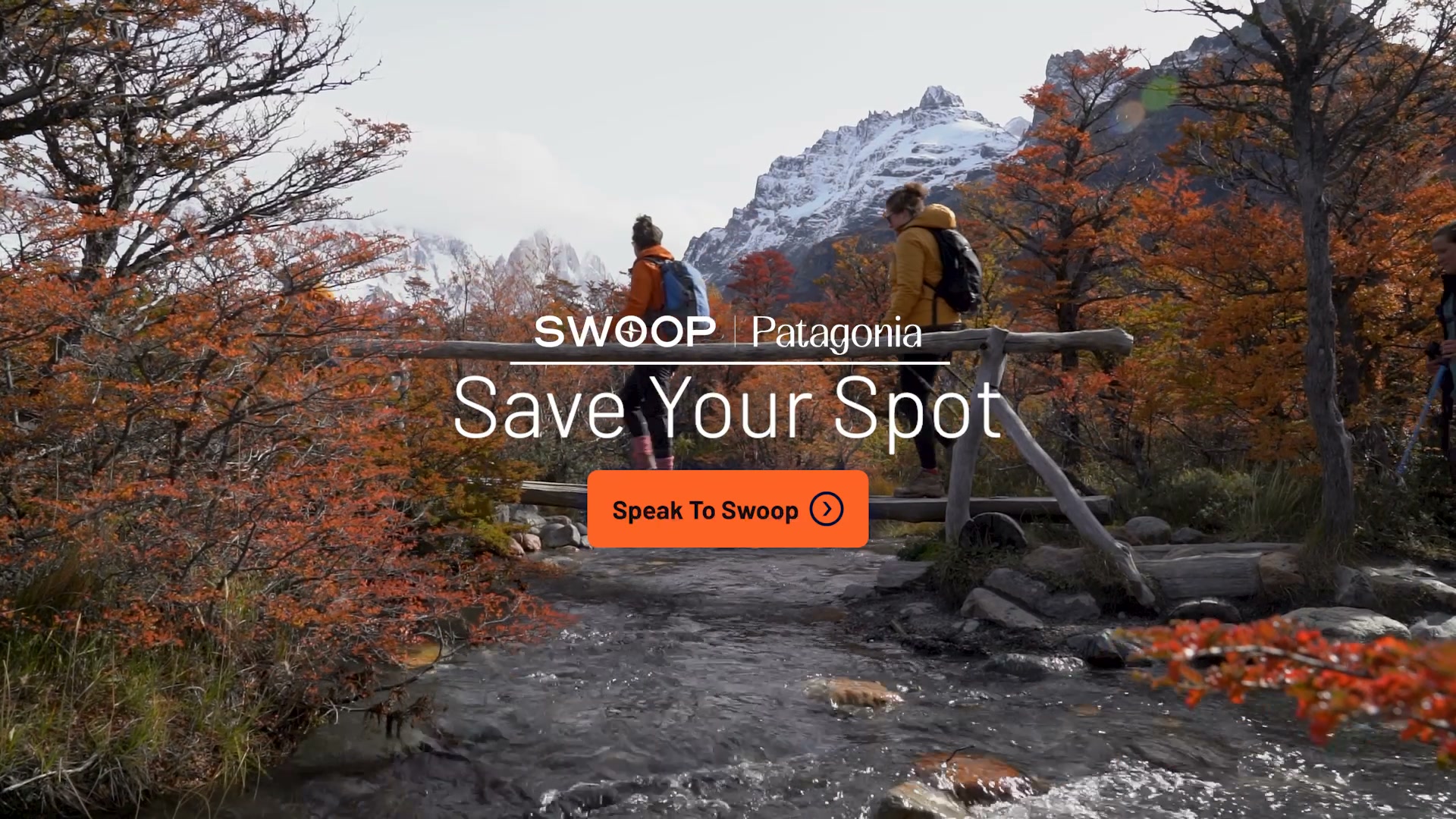 Swoop Patagonia Facebook ad: Patagonia, now in a group