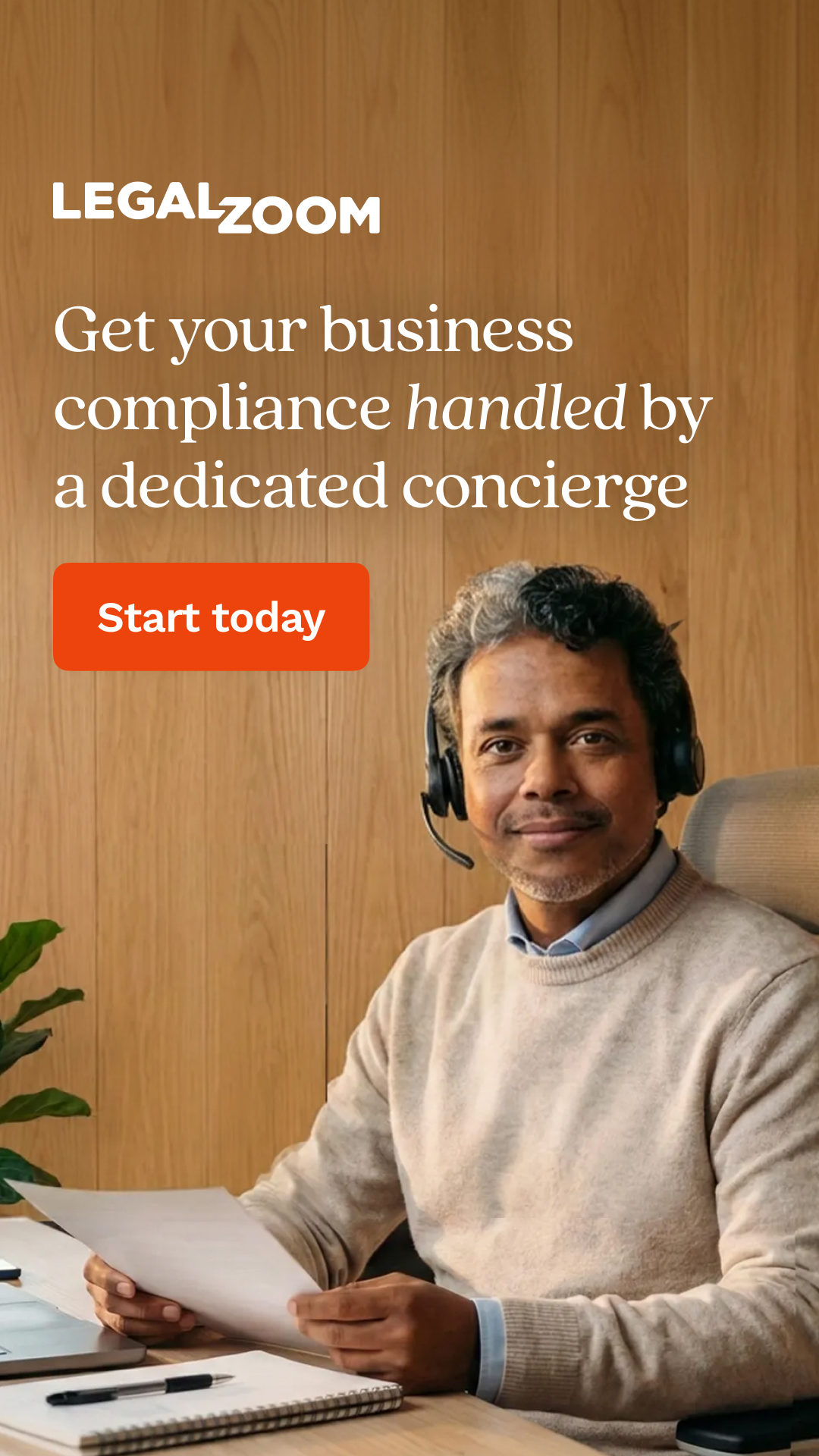 LegalZoom Facebook ad