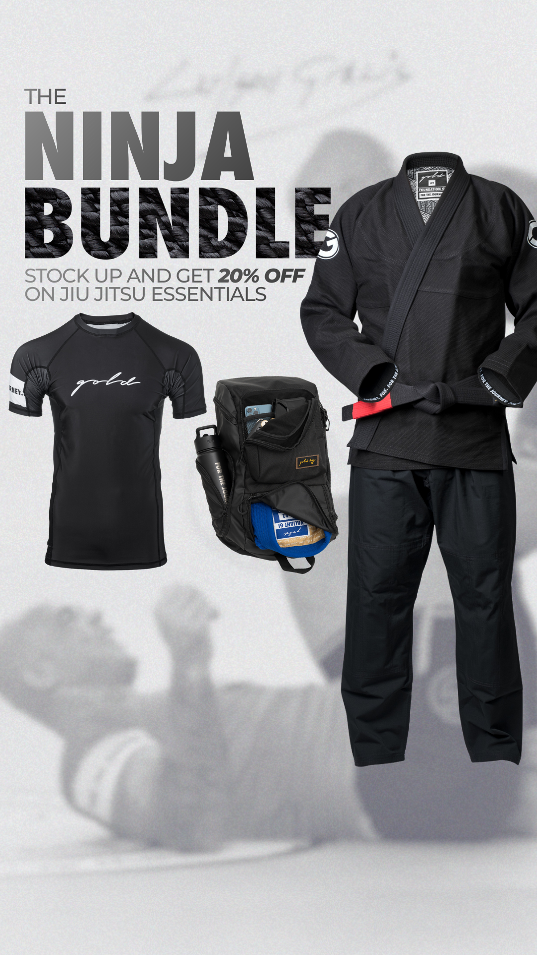 Gold BJJ Facebook ad