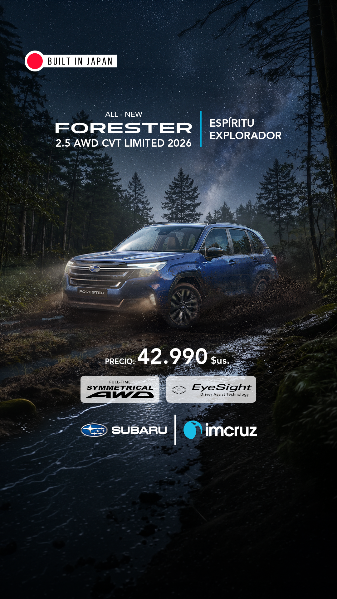Subaru Bolivia Oficial Facebook ad
