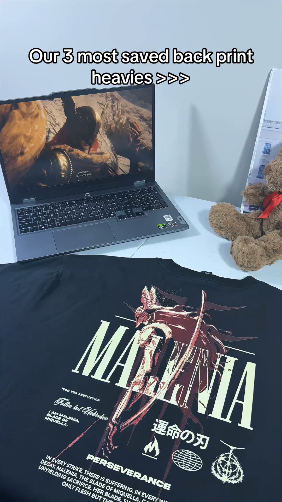 Iced Tea Aesthetics Facebook ad: Anime Inspired Streetwear
