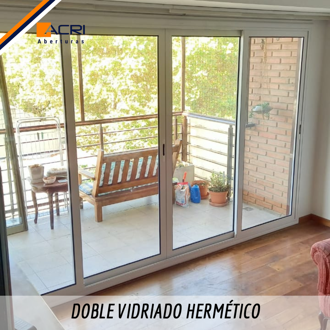 Acri Aberturas Facebook ad: Con nuestras aberturas de aluminio a medida, su…