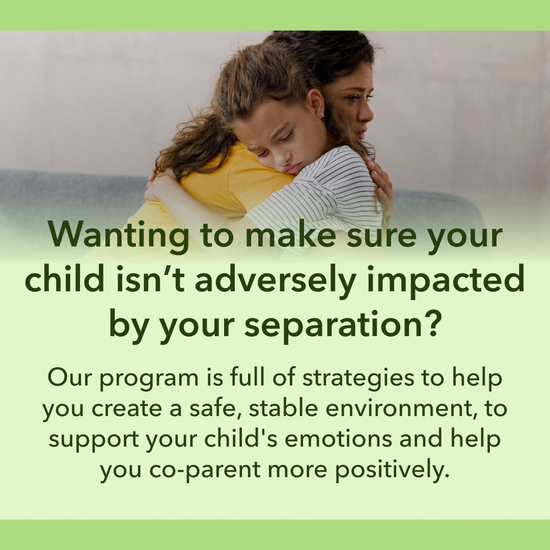 Triple P - Positive Parenting Program Facebook ad: Create stability during separation with Triple P's free…