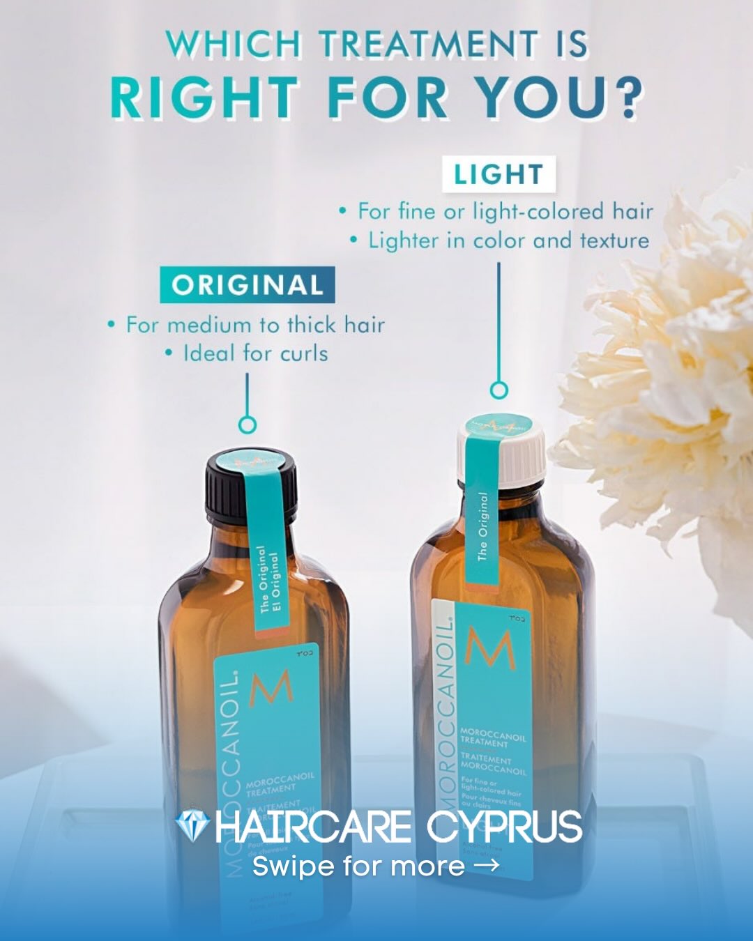 Hair Care Cyprus Online shop Facebook ad: Most women are using the WRONG hair oil…