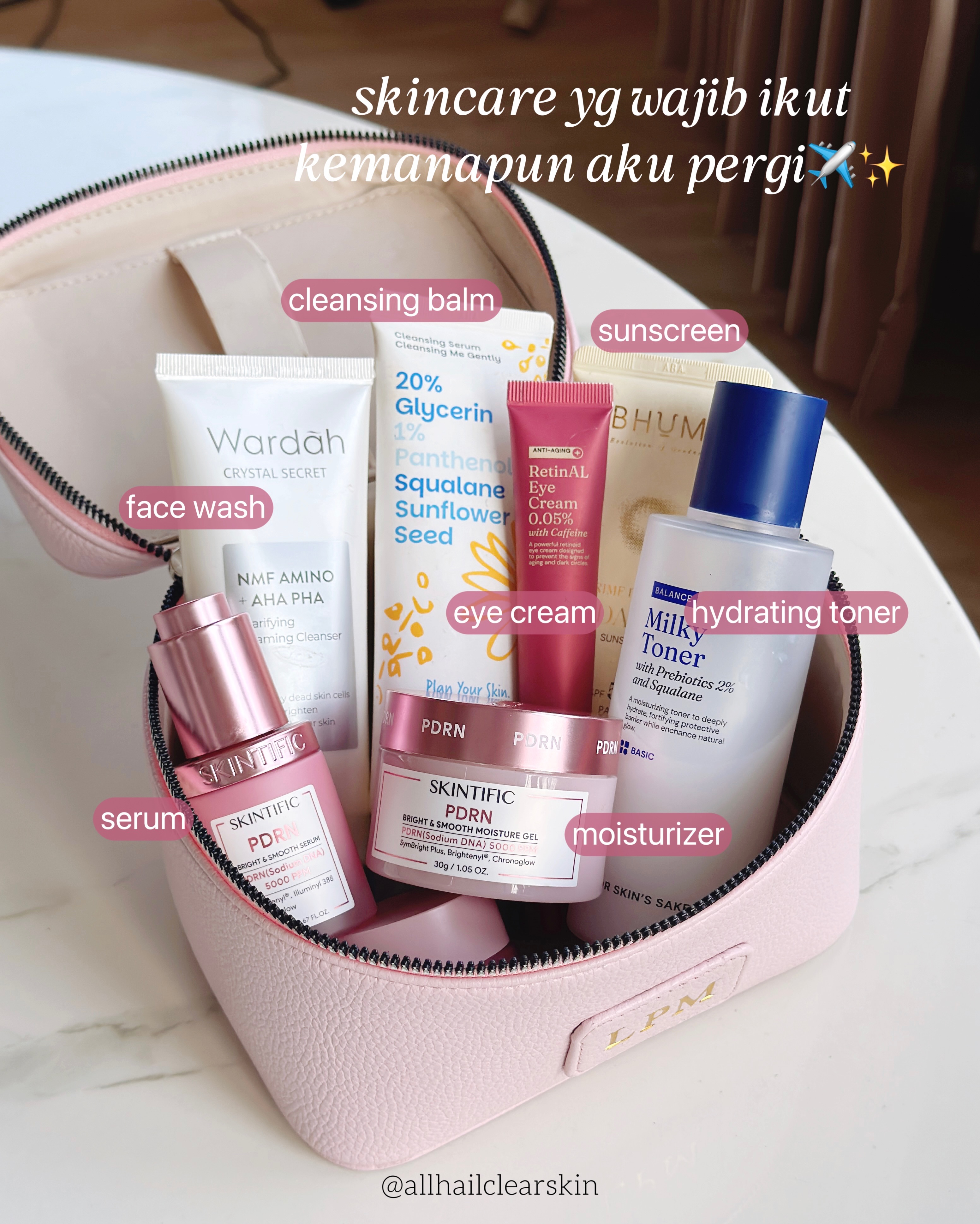 Skintific Co Facebook ad: KALO TRAVELING BAWA SKINCARE APA AJA?