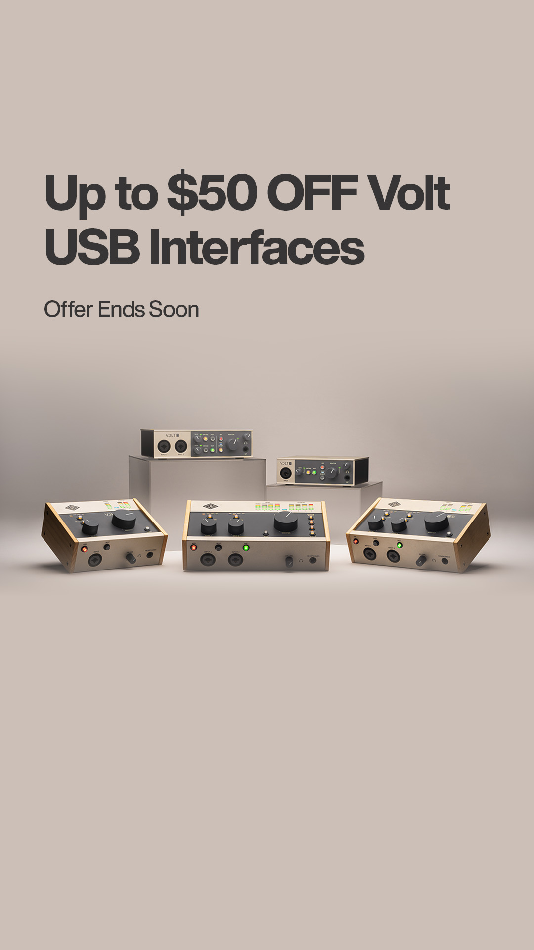 Universal Audio Facebook ad