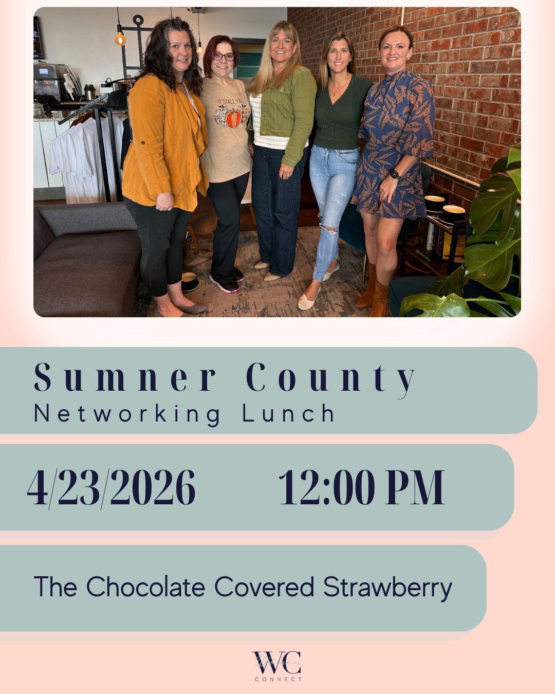 Women Connect Facebook ad: Grow Your Network & Make Real Connections!