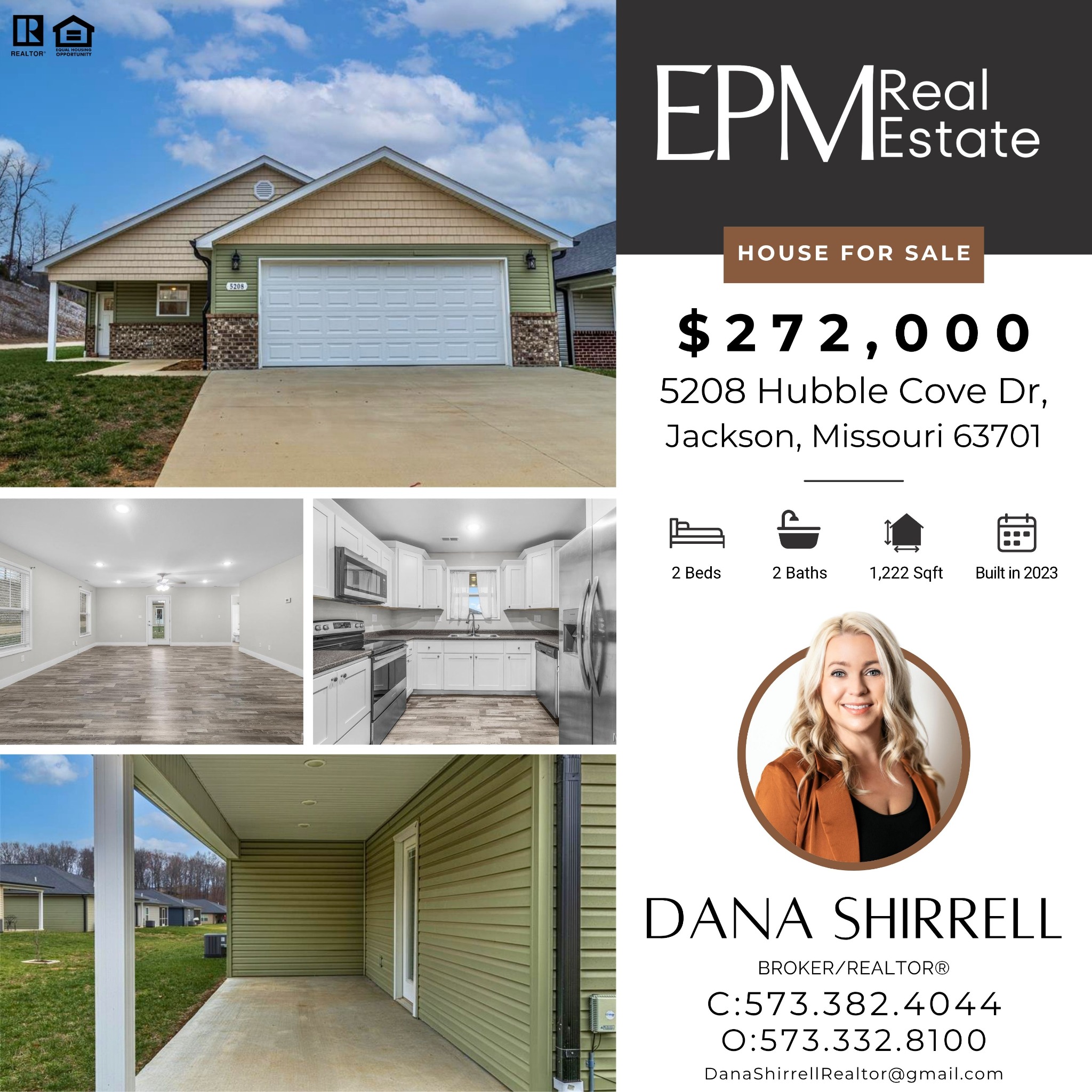 Dana Shirrell EPM Real Estate Facebook ad