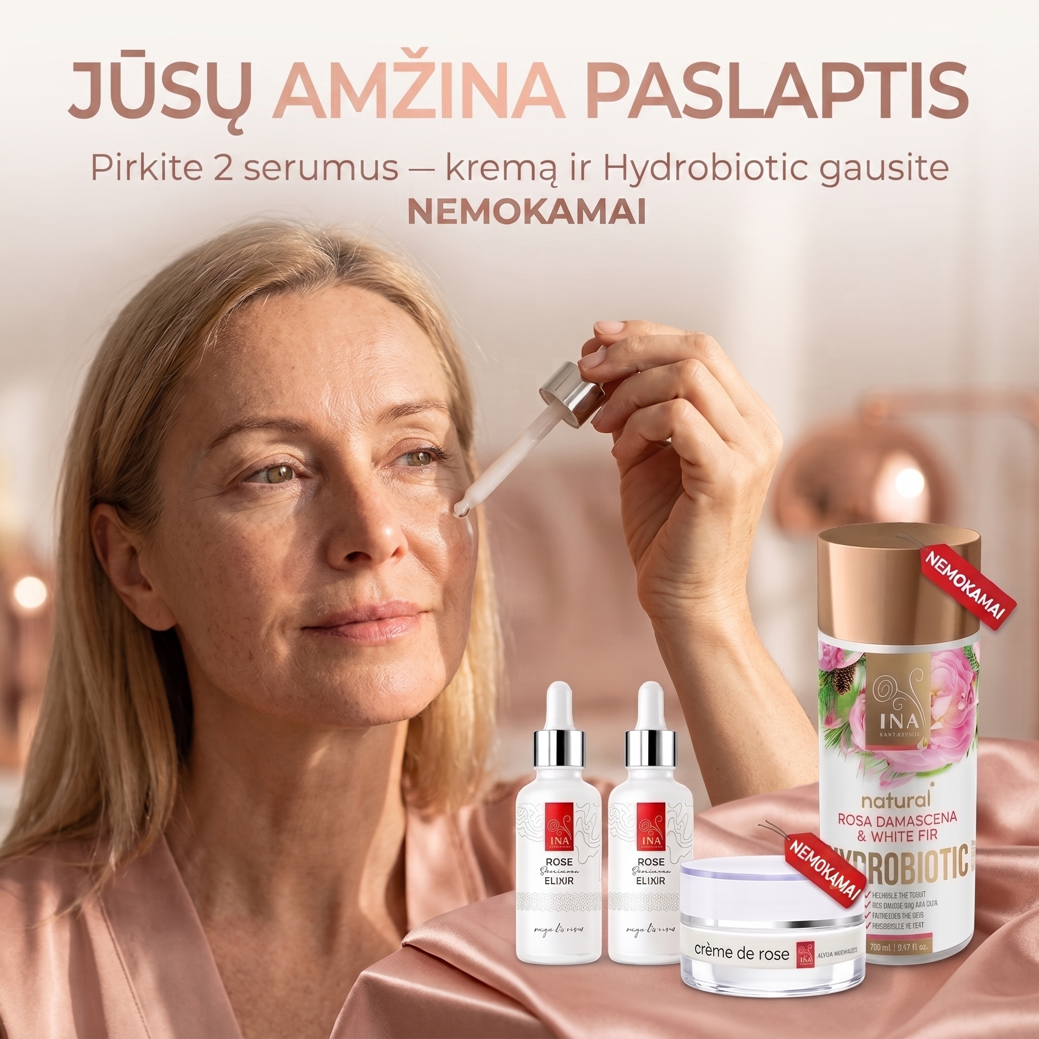 Šeimos Organinė Kosmetika - InaEssentials.lt Facebook ad