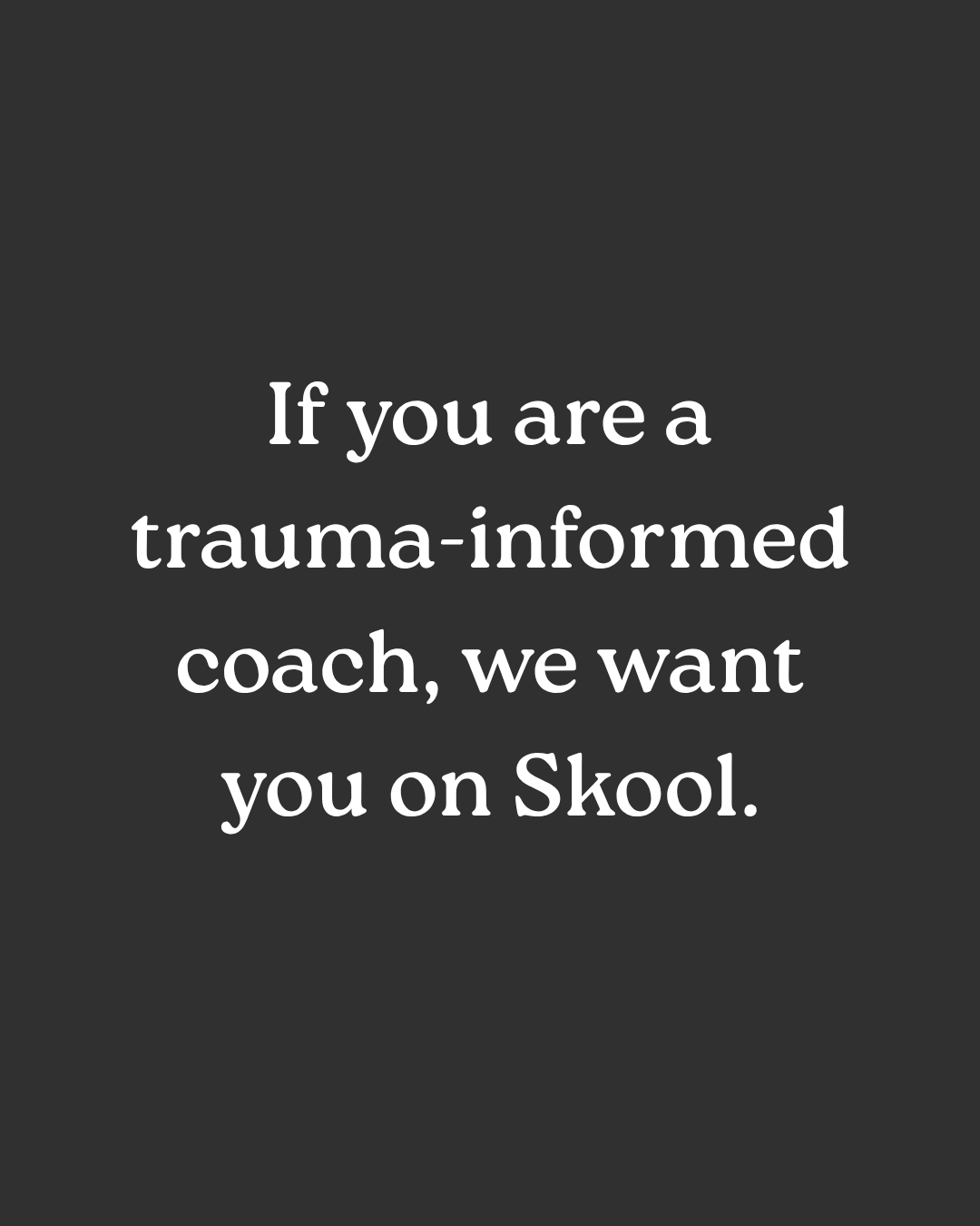 Skool Facebook ad