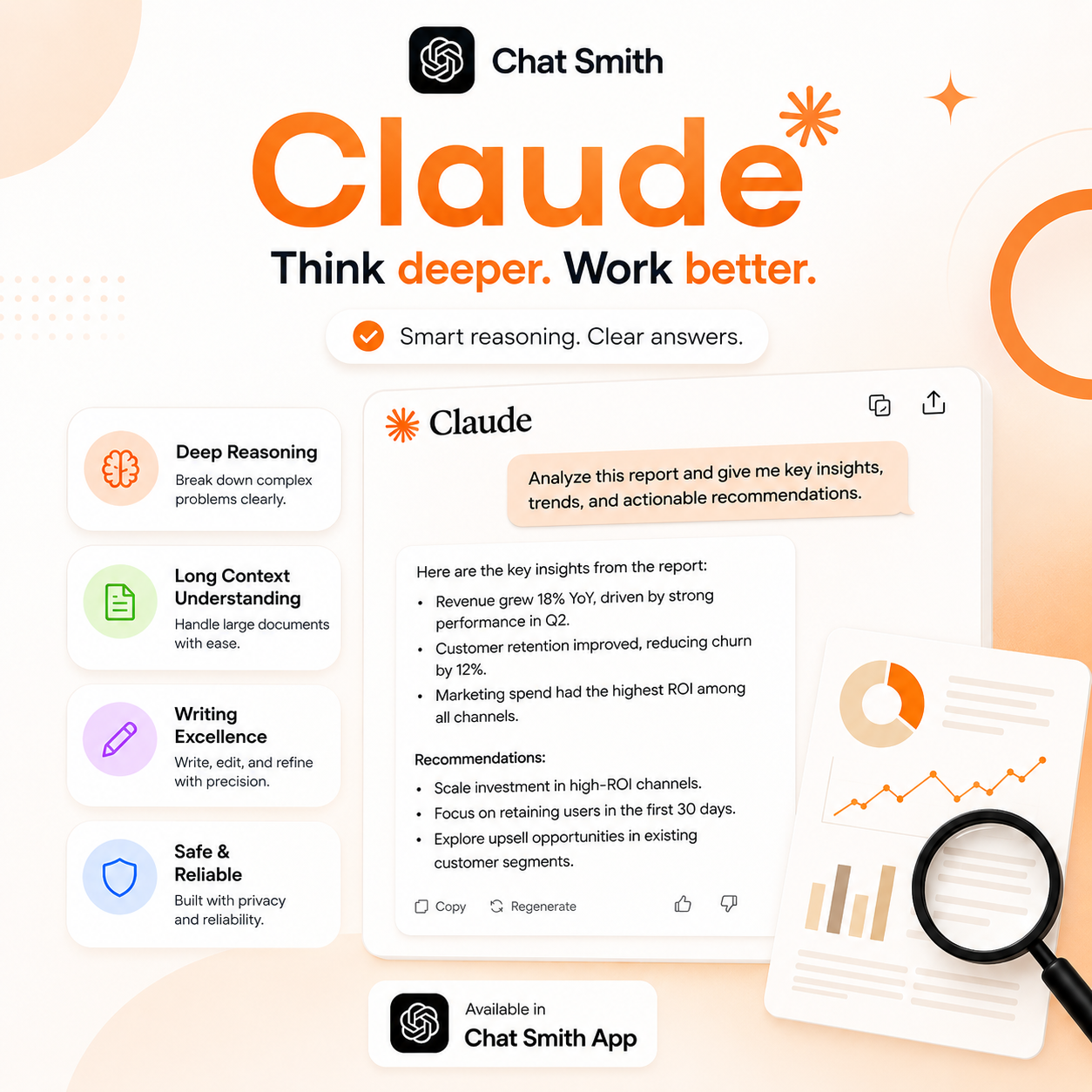 Chatsmith: AI Chatbot & Agent Facebook ad: AI Chatbot: AI Chat Smith 5
