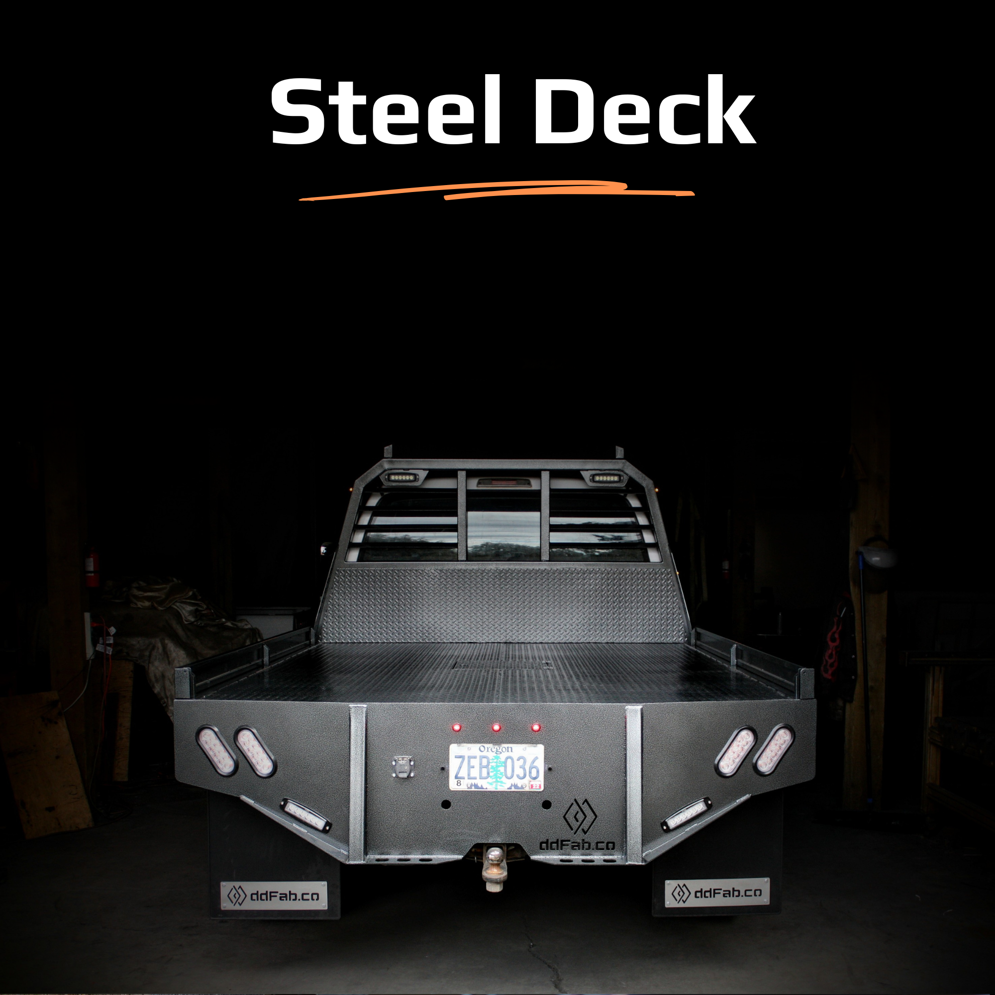 Double Diamond Fabrication Facebook ad: Choose the flatbed deck that works best for…