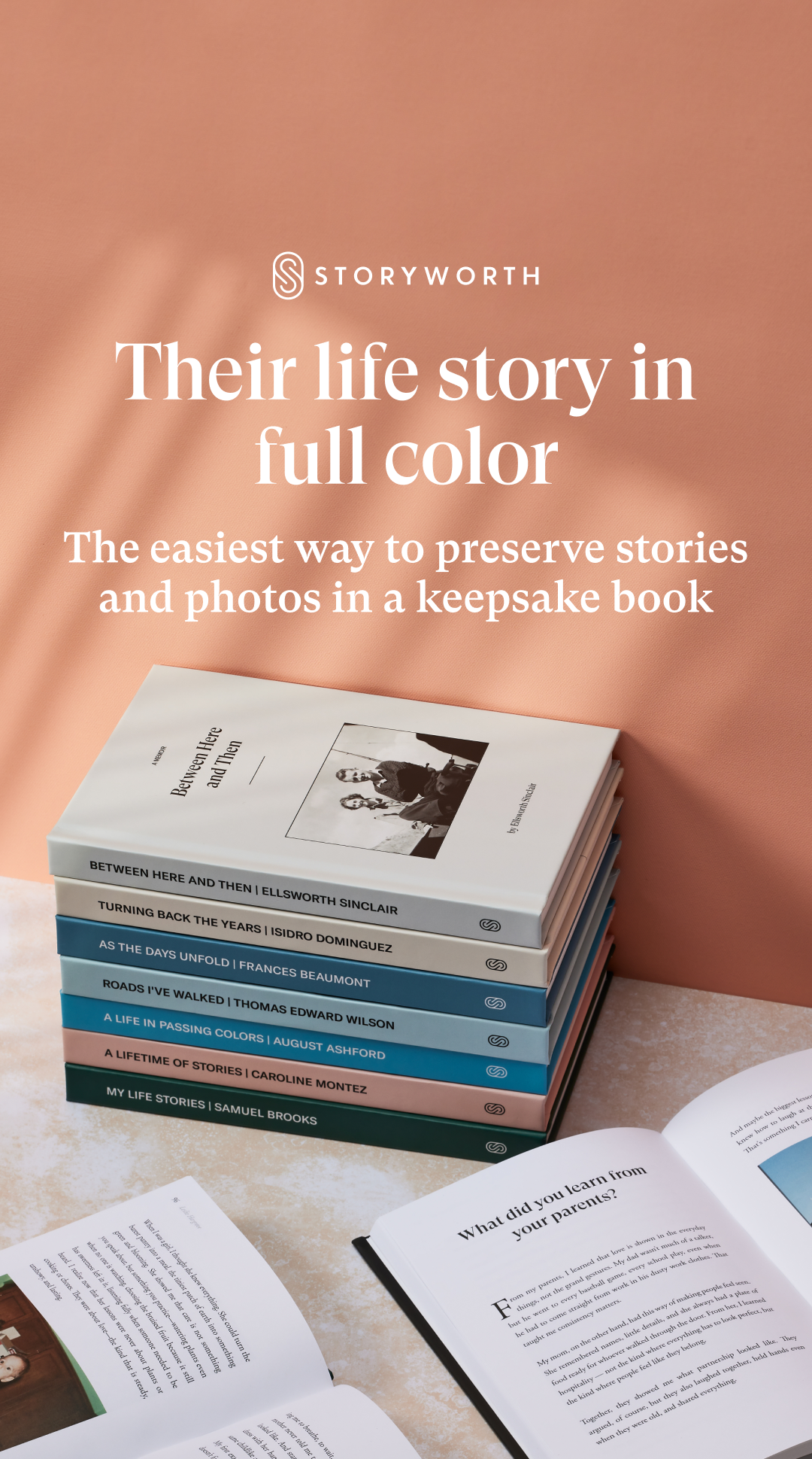 Storyworth Facebook ad